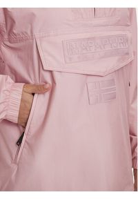 Napapijri Kurtka anorak RF Next WB NP0A4FI3 Różowy Loose Fit. Kolor: różowy. Materiał: syntetyk #3