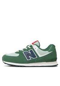 New Balance Sneakersy GC574HGB Zielony. Kolor: zielony. Materiał: materiał. Model: New Balance 574 #2
