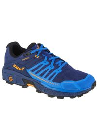 Buty do biegania męskie, Inov-8 Roclite Ultra G 320. Kolor: niebieski. Materiał: guma, materiał, syntetyk