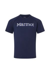 Koszulka trekkingowa męska Marmot Windridge Graphic. Kolor: niebieski
