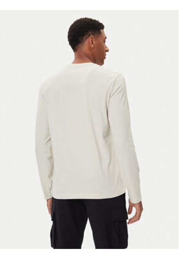 Aeronautica Militare Longsleeve 252TS2466UJ00703 Beżowy Regular Fit. Kolor: beżowy. Materiał: bawełna. Długość rękawa: długi rękaw