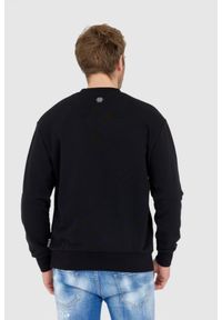 Philipp Plein - PHILIPP PLEIN Czarna bluza męska x-ray skull, Rozmiar XL. Kolor: czarny #6