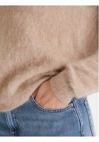 ViCOLO Sweter 22066F Beżowy Regular Fit. Kolor: beżowy. Materiał: kaszmir