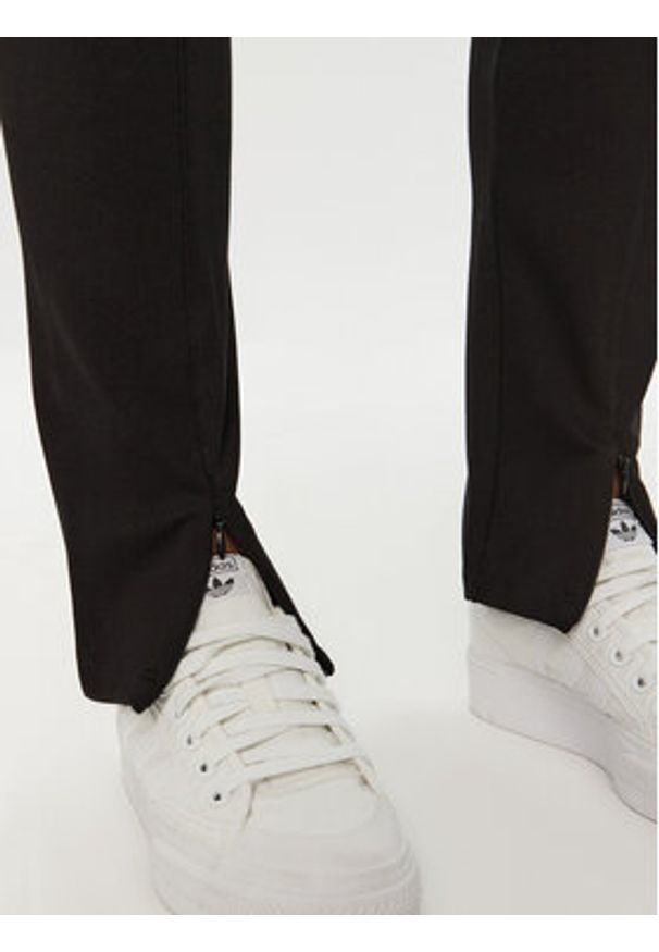 Karl Lagerfeld Jeans Legginsy A1W10060 Czarny Slim Fit. Kolor: czarny. Materiał: wiskoza, syntetyk