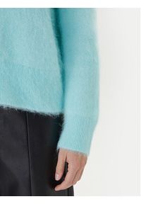 Calvin Klein Sweter LV044D359G Turkusowy Relaxed Fit. Kolor: turkusowy. Materiał: syntetyk #5