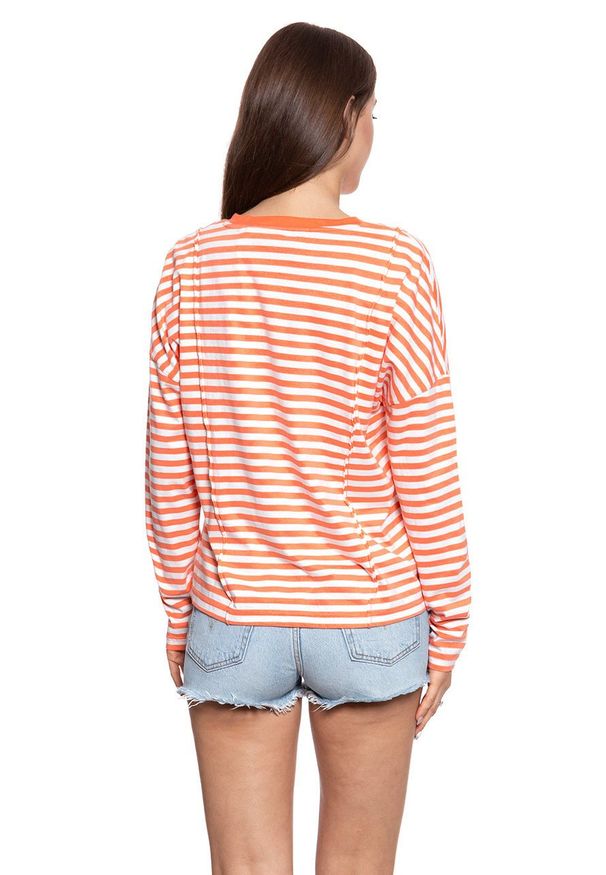 Mustang - DAMSKI LONGSLEEVE MUSTANG Ashley C Striped 1009071 11557. Długość rękawa: długi rękaw