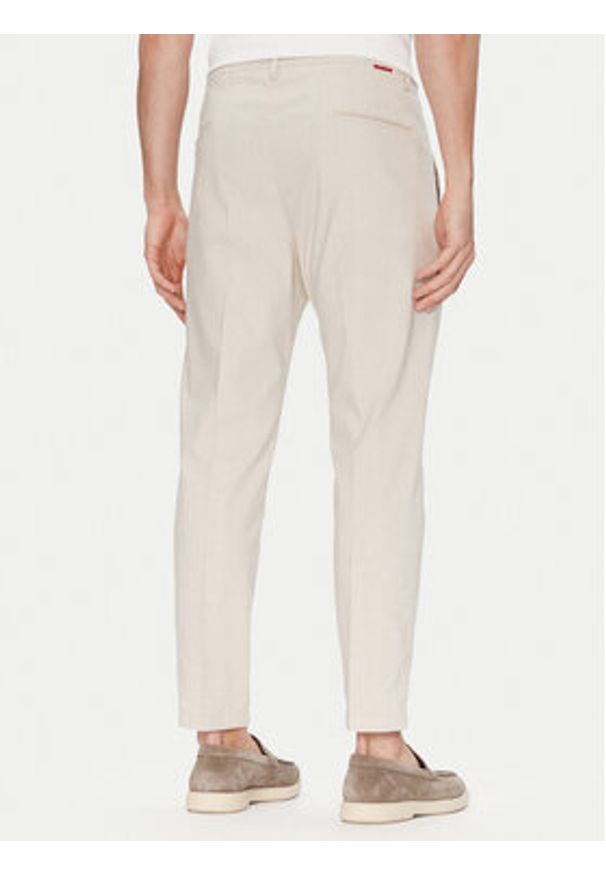 JOOP! Jeans Chinosy 15 JJF-100Lead2 30046561 Beżowy Loose Fit. Kolor: beżowy. Materiał: bawełna