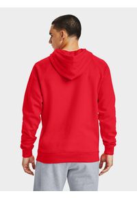 Bluza treningowa treningowa męska Under Armour Rival Fleece Hoodie. Kolor: czerwony