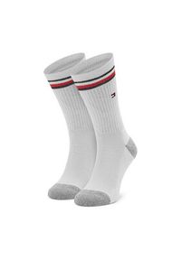 TOMMY HILFIGER - Tommy Hilfiger Zestaw 2 par wysokich skarpet dziecięcych 100001500 Biały. Kolor: biały. Materiał: materiał #3