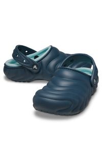 Crocs Klapki Classic Lined Overpuff Clog 210059 Niebieski. Kolor: niebieski #5