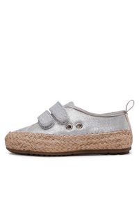 EMU Australia Espadryle Millner Metallic K12506 Srebrny. Kolor: srebrny. Materiał: skóra, zamsz #5