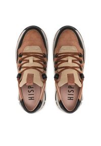 Hispanitas Sneakersy Andes HI222289 Brązowy. Kolor: brązowy. Materiał: zamsz, skóra #8