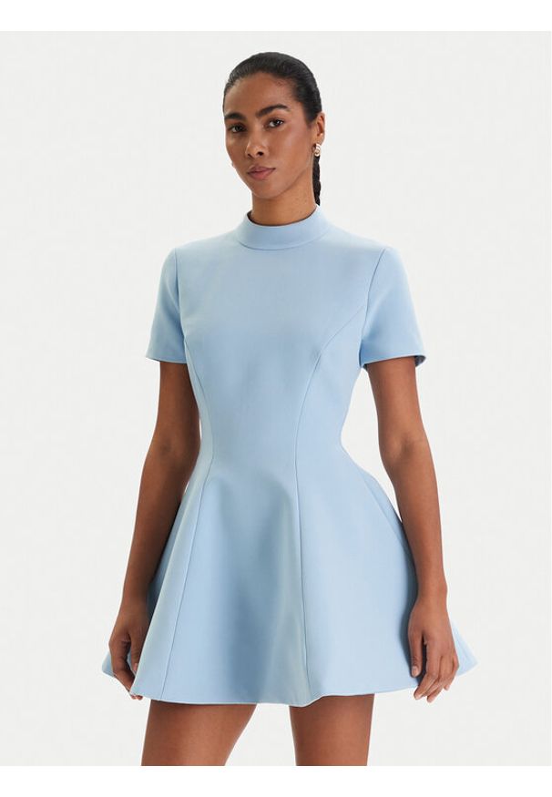 BARDOT - Bardot Sukienka koktajlowa Zephyra 59907DB Błękitny Slim Fit. Kolor: niebieski. Materiał: wiskoza, syntetyk. Styl: wizytowy