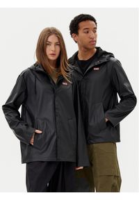 Hunter Kurtka przeciwdeszczowa Izzy Unisex HARU0012251 Czarny Regular Fit. Kolor: czarny. Materiał: syntetyk