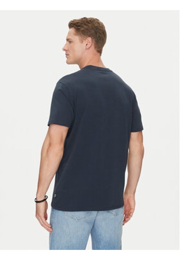 Guess T-Shirt M5GI27 KBW41 Granatowy Regular Fit. Kolor: niebieski. Materiał: bawełna