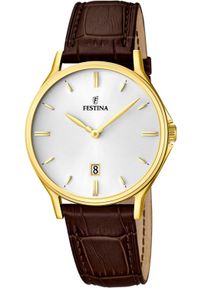 Zegarek męski Festina F16747-1 brązowy. Kolor: brązowy #1