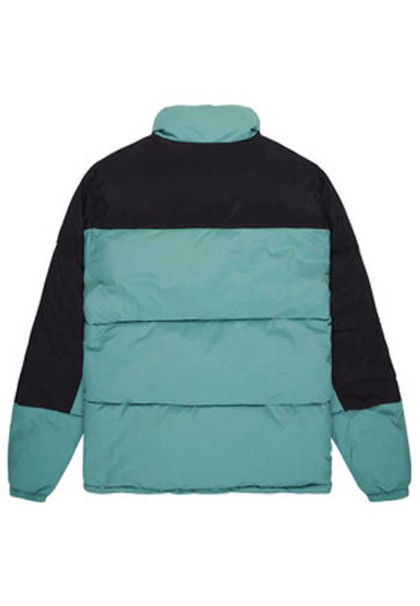 Quiksilver Kurtka zimowa Stay Puff EQYJK04179 Turkusowy Regular Fit. Kolor: turkusowy. Materiał: syntetyk. Sezon: zima