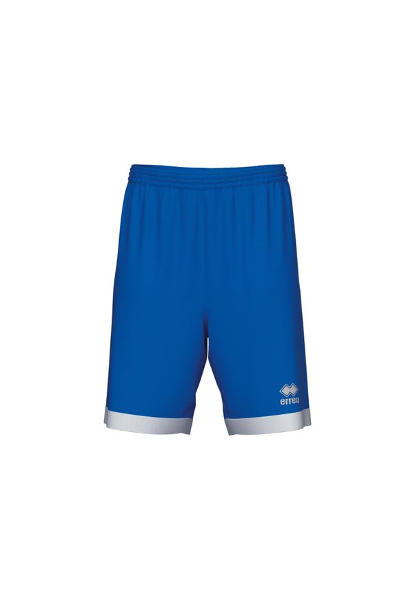 ERREA - Szorty Errea Larry. Kolor: biały, niebieski, wielokolorowy. Sport: koszykówka, fitness