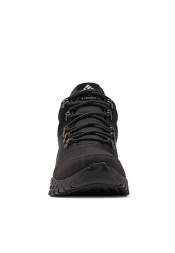 columbia - Columbia Trekkingi Fairbanks™ Mid 2100881 Czarny. Kolor: czarny. Materiał: skóra, zamsz. Sport: turystyka piesza