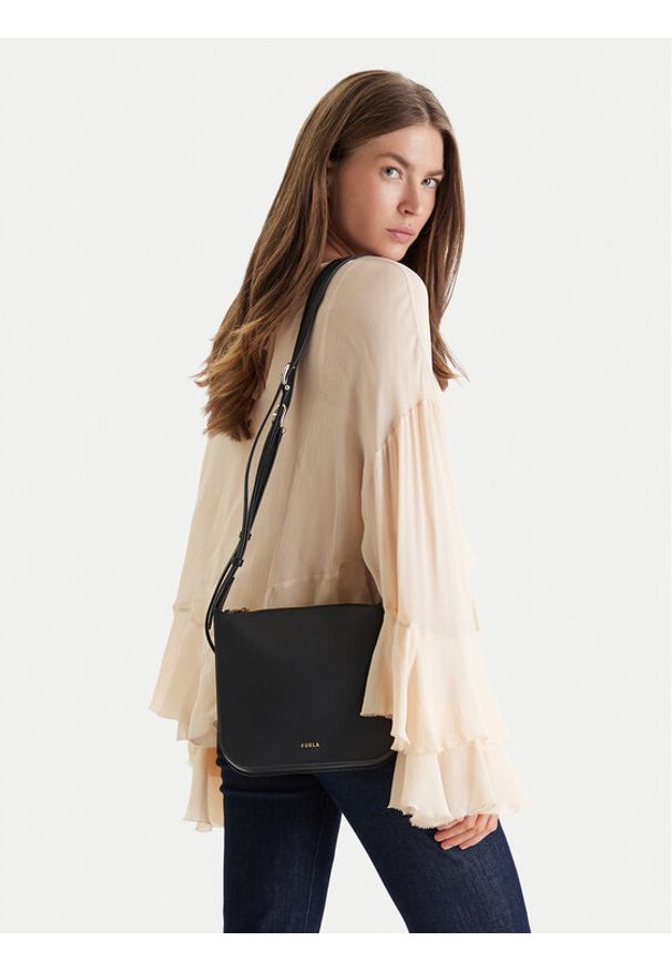 Furla Torebka Ava S WB01818 BX3104 CN O6000 Czarny. Kolor: czarny. Materiał: skórzane