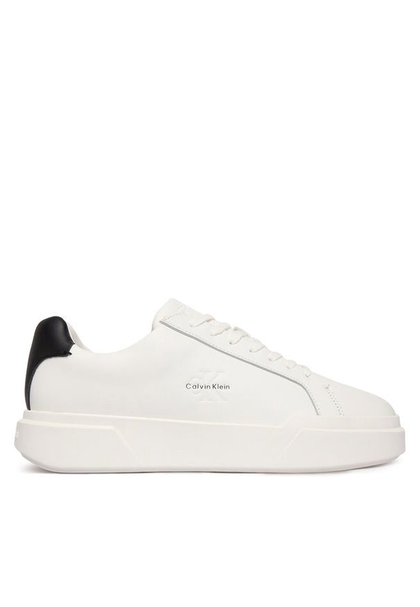 Sneakersy Calvin Klein. Kolor: biały