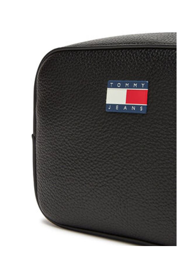 Tommy Jeans Torebka Tjw Must Camera Bag AW0AW17543 Czarny. Kolor: czarny. Materiał: skórzane