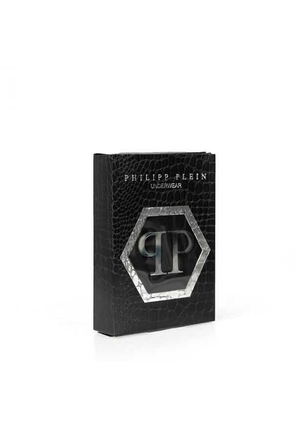 Philipp Plein Stanik "Bi-pack" | DUPT11 I Top Donna Bipack | Kobieta | Czarny. Kolor: czarny. Materiał: elastan, bawełna. Wzór: nadruk