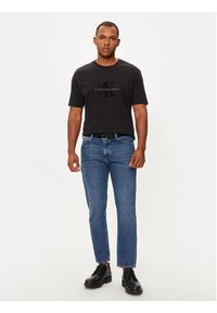 Calvin Klein Jeans T-Shirt J30J326158 Czarny Regular Fit. Kolor: czarny. Materiał: bawełna #5