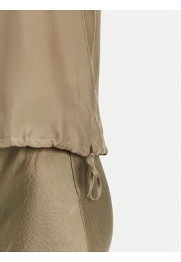 Marella Top Meana 2513161045 Zielony Regular Fit. Kolor: zielony. Materiał: jedwab