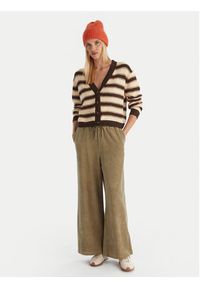 Roxy Spodnie materiałowe Lekeito Pant Knit ERJNP03691 Zielony Regular Fit. Kolor: zielony. Materiał: syntetyk #4