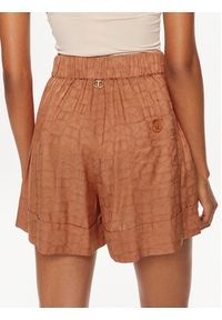 TwinSet - TWINSET Szorty materiałowe 241TT2241 Pomarańczowy Loose Fit. Kolor: pomarańczowy. Materiał: wiskoza
