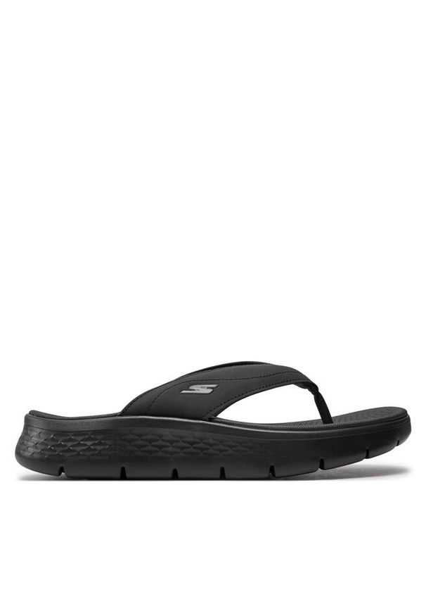 skechers - Japonki Skechers. Kolor: czarny