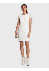 DKNY Sukienka koktajlowa DD2E1839 Biały Regular Fit. Kolor: biały. Materiał: syntetyk. Styl: wizytowy #5