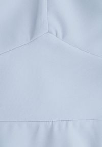 Born2be - Niebieska Elegancka Sukienka z Bufiastymi Rękawami i Wiązaniem na Plecach Zeepy. Kolor: niebieski. Wzór: gładki. Styl: elegancki #2