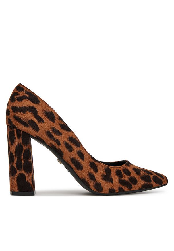 Czółenka DeeZee. Kolor: brązowy