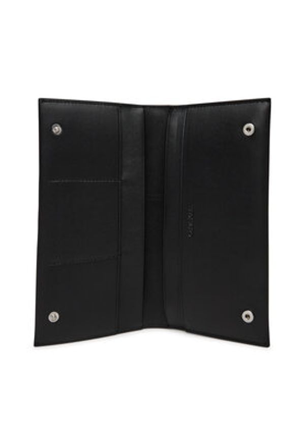 Calvin Klein Portfel Ck Narrate Large Origami Wallet K60K613004 Czarny. Kolor: czarny. Materiał: skóra