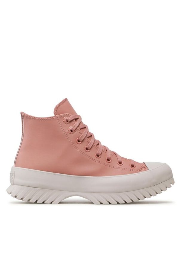 Converse Trampki Chuck Taylor All Star Lugged 2.0 Hi A02879C Różowy. Kolor: różowy. Materiał: skóra