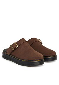 Dr. Martens Klapki Brookline DM40666202 Brązowy. Kolor: brązowy. Materiał: skóra, zamsz #3