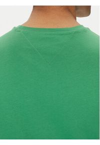 Tommy Jeans T-Shirt Essential DM0DM20740 Zielony Slim Fit. Kolor: zielony. Materiał: bawełna #3