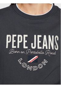 Pepe Jeans Bluza Charline PL581245 Granatowy Regular Fit. Kolor: niebieski. Materiał: bawełna #4