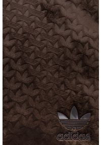 adidas Originals plecak damski kolor brązowy mały gładki. Kolor: brązowy. Materiał: włókno, materiał. Wzór: gładki #2