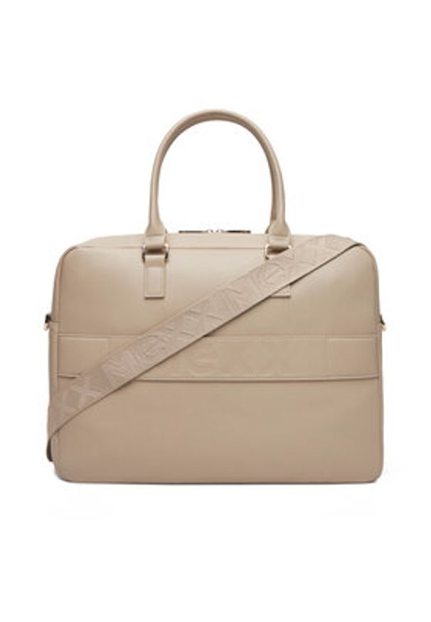 MEXX Torba na laptopa MEXX-S-010-07 Beżowy. Kolor: beżowy. Materiał: skóra