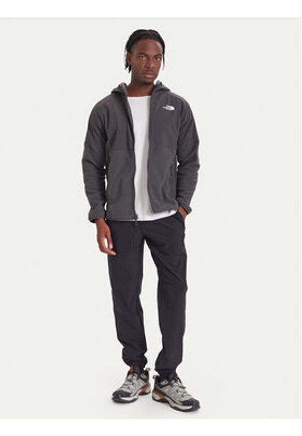 The North Face Polar Glacier NF0A89JJ Szary Regular Fit. Kolor: szary. Materiał: syntetyk