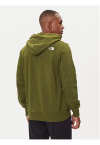 The North Face Bluza Drew Peak Light NF0A8C1B Zielony Regular Fit. Kolor: zielony. Materiał: syntetyk, bawełna #4