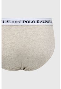 Polo Ralph Lauren slipy (3-pack) 714840543008 męskie kolor szary. Kolor: szary #4