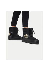 Love Moschino - Śniegowce LOVE MOSCHINO. Kolor: czarny #1