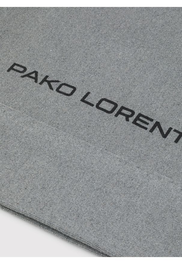 Pako Lorente - PAKO LORENTE - Szara torba materiałowa unisex. Kolor: szary. Materiał: materiał