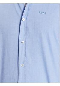 BOSS - Boss Koszula 50490412 Niebieski Casual Fit. Okazja: na co dzień. Kolor: niebieski. Materiał: bawełna. Styl: casual #5