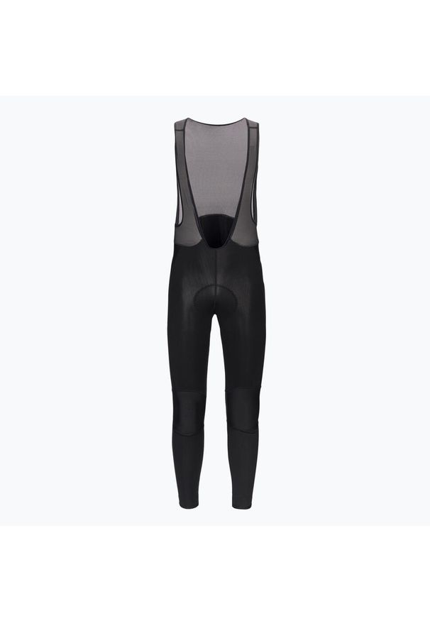 Spodnie rowerowe męskie POC Thermal VPDs Bib Tights. Kolor: czarny. Długość: długie