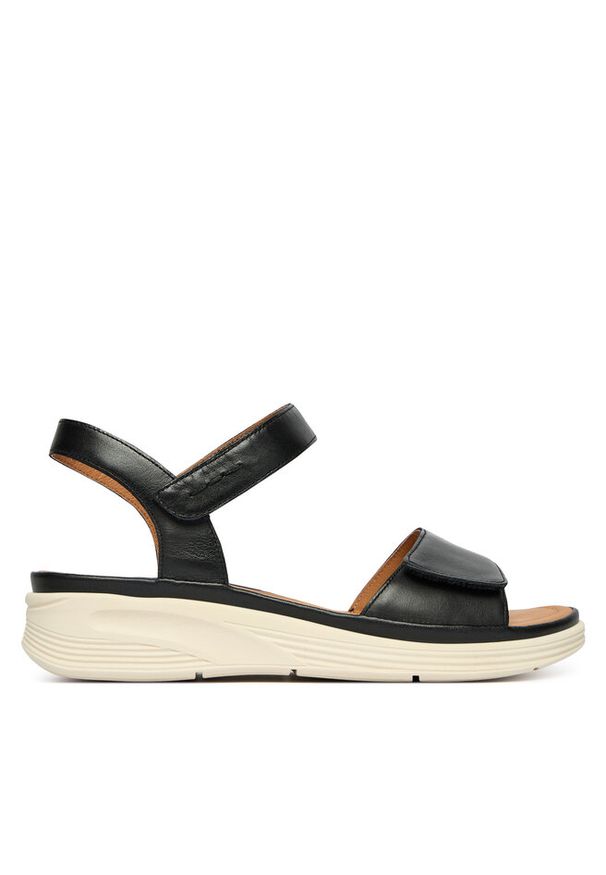 Sandały Josef Seibel. Kolor: czarny